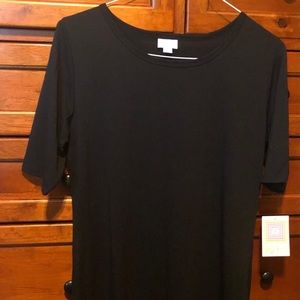 LuLaRoe black Julia dress, Size XL (16-18)
